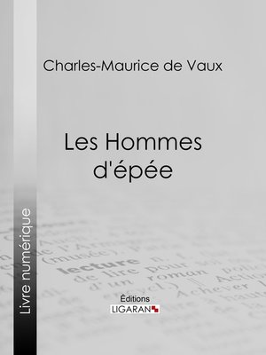 cover image of Les Hommes d'épée